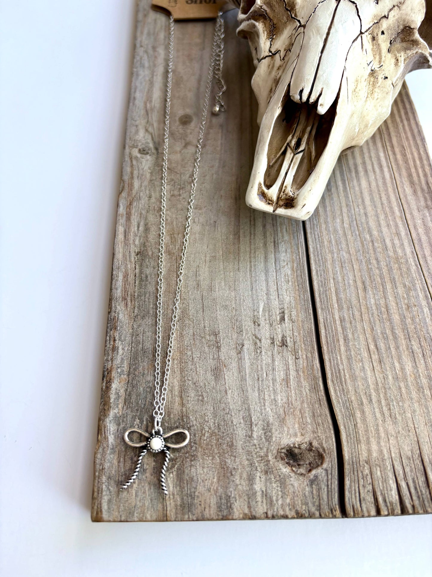 Coquette Pendant Necklace