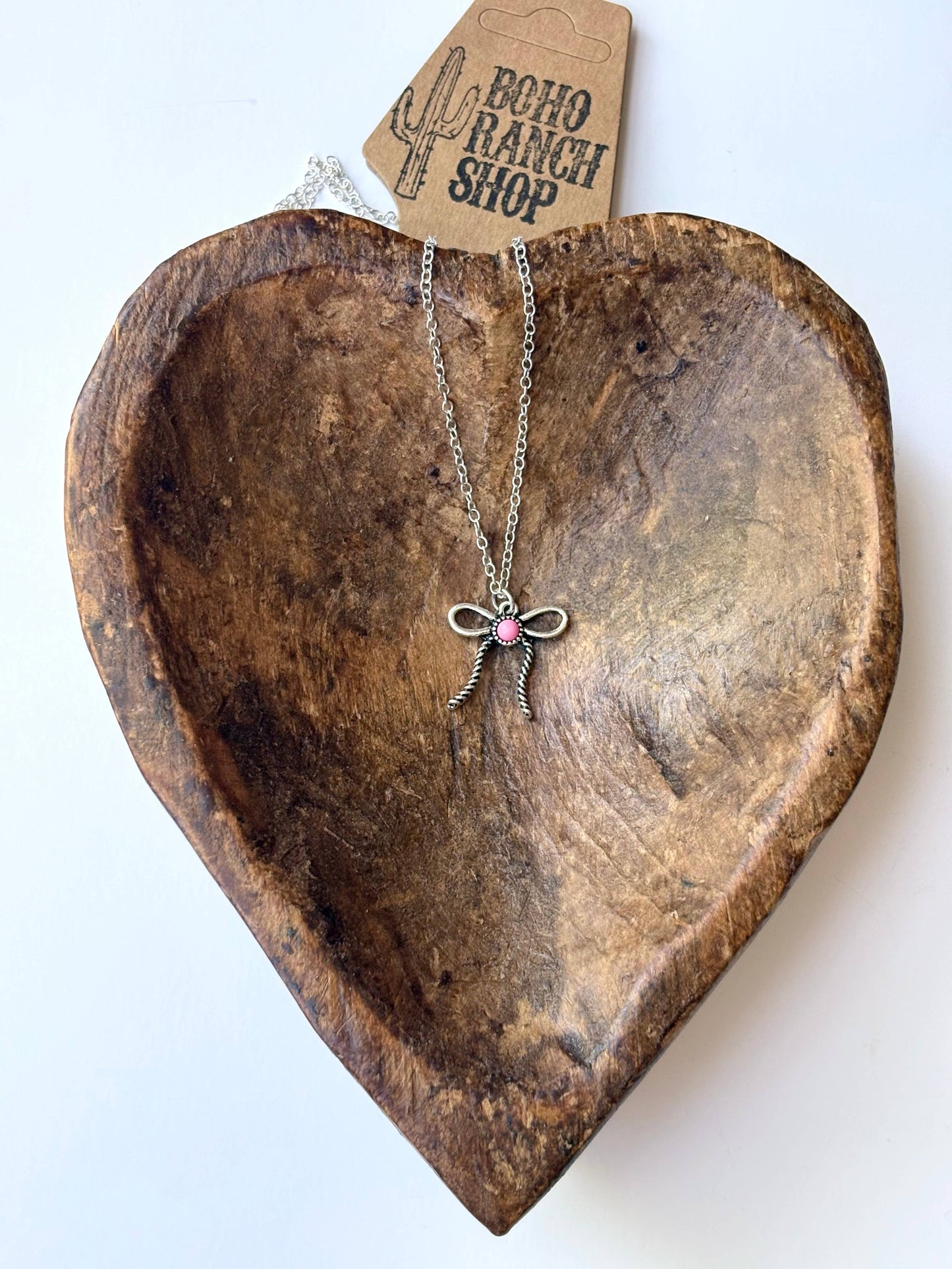 Coquette Pendant Necklace