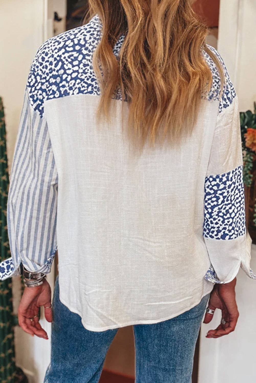 Gabby Striped Casual Shirt