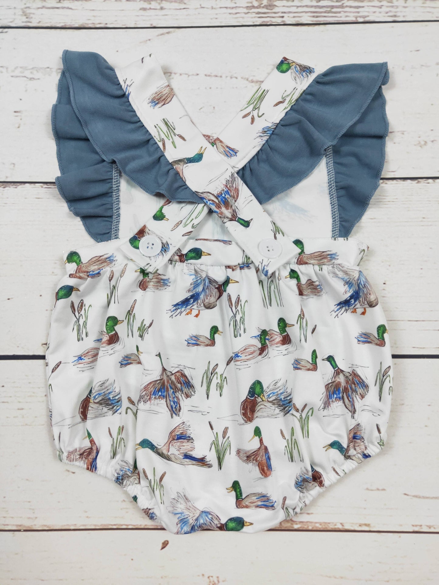 Duck Printed Romper