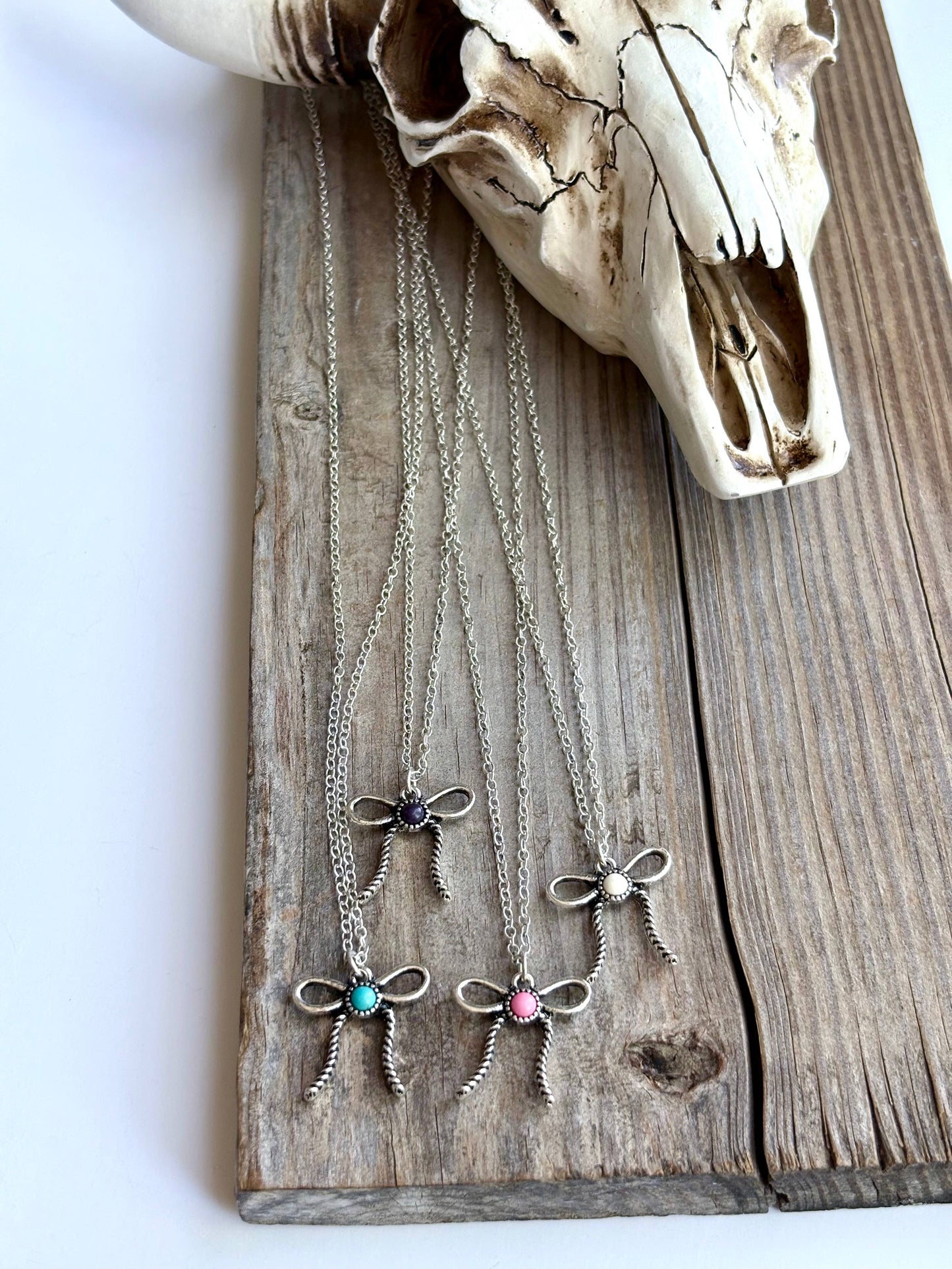 Coquette Pendant Necklace