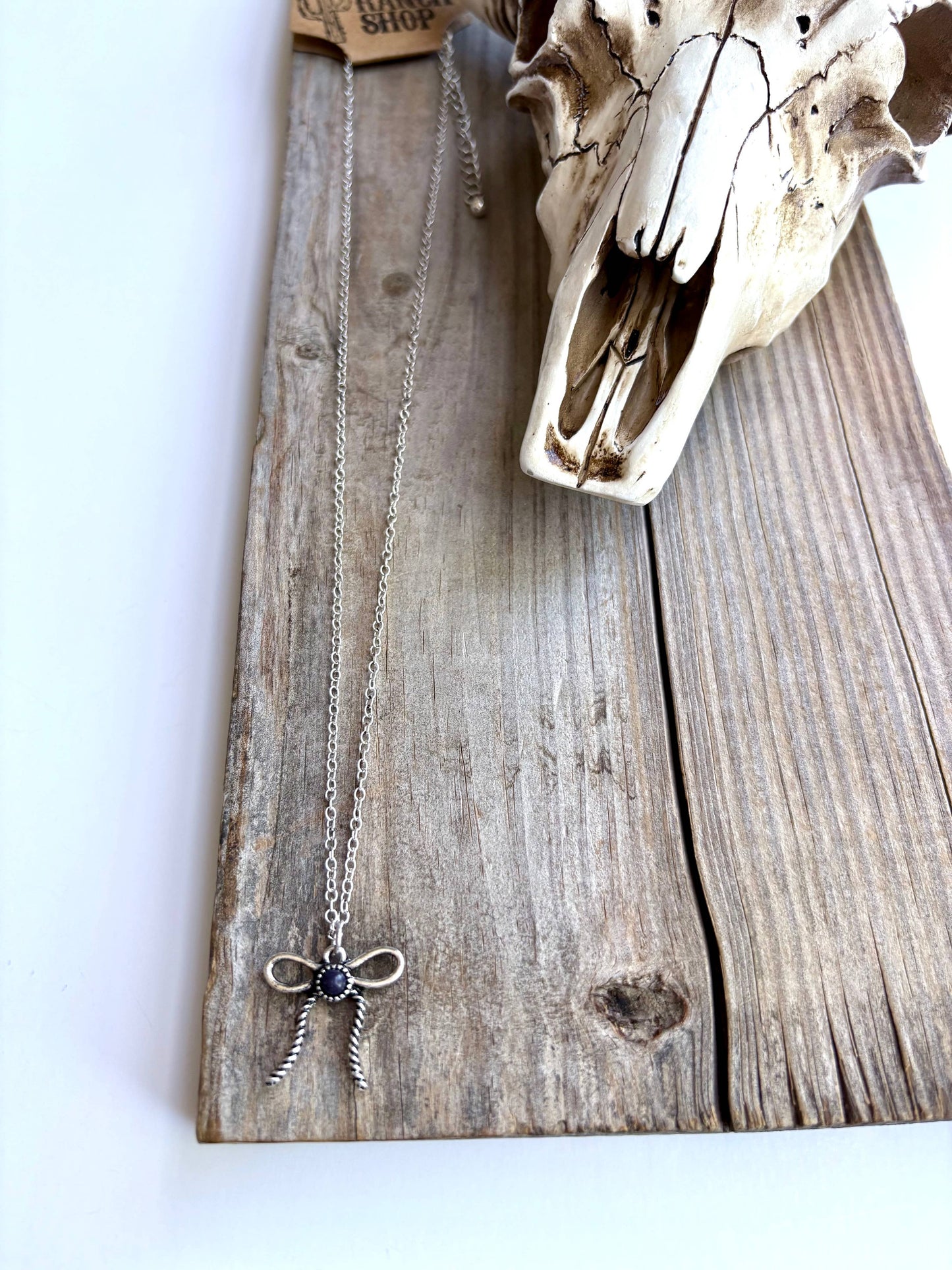 Coquette Pendant Necklace