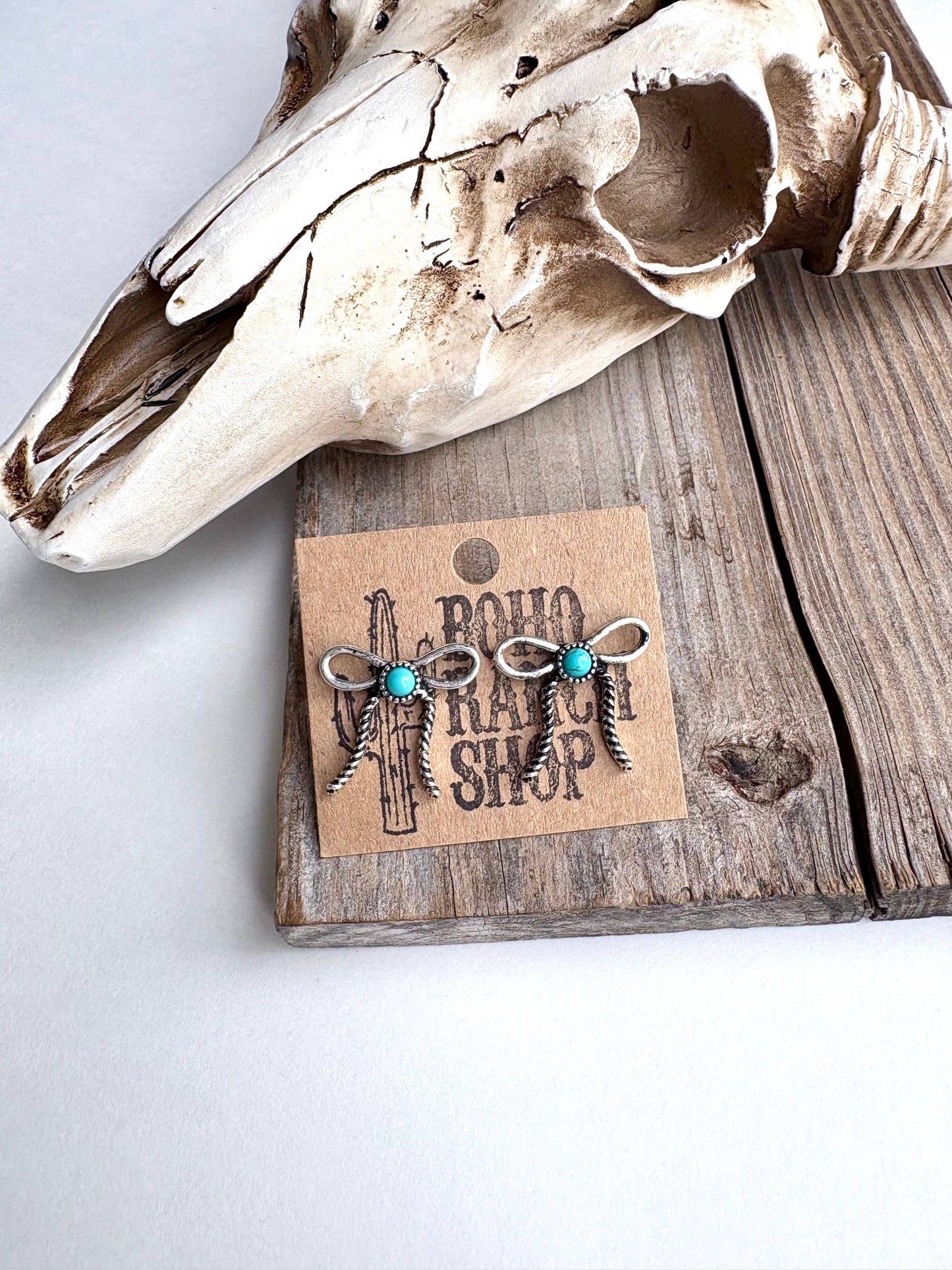 Coquette Bow Stud Earrings