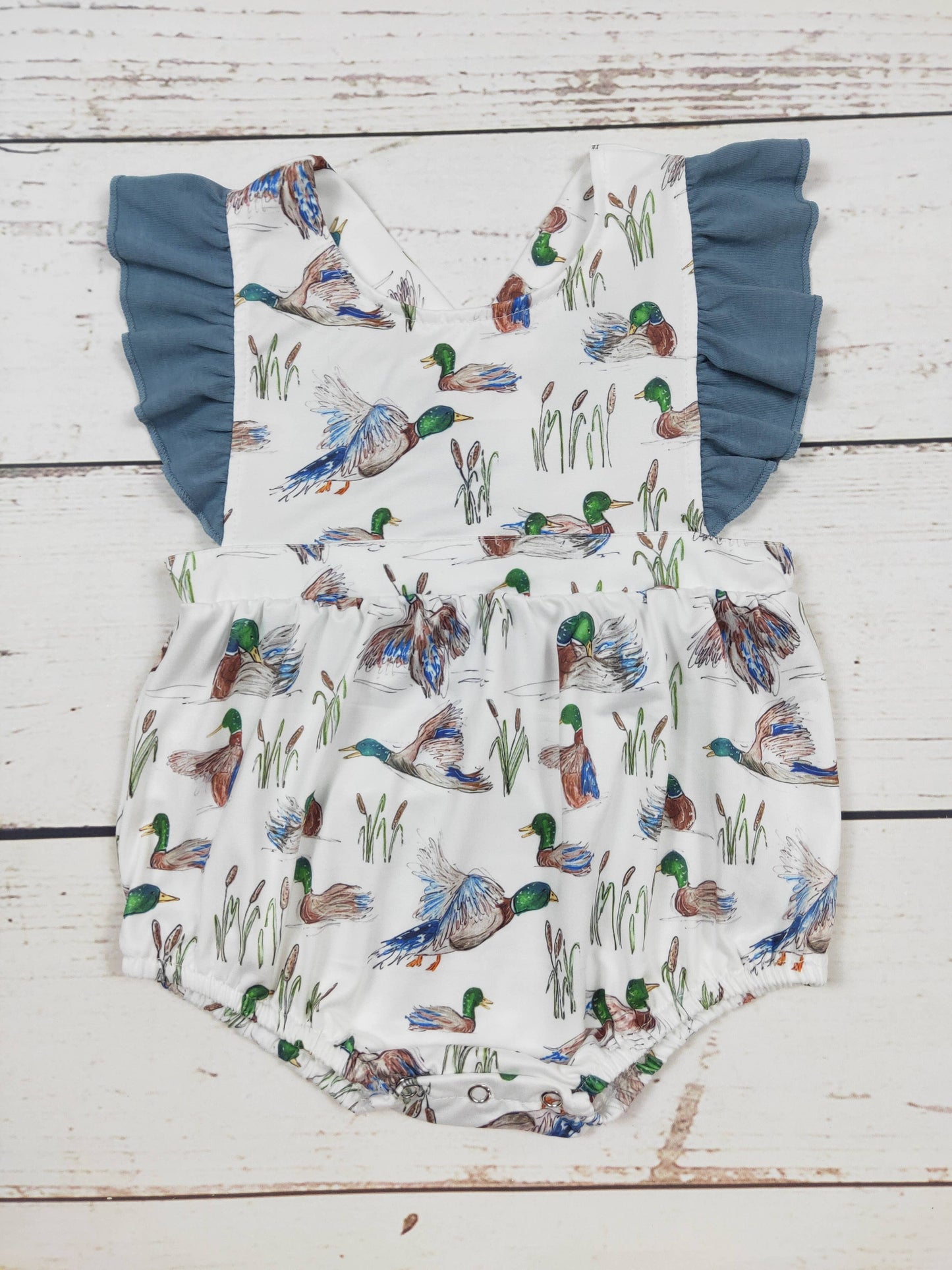 Duck Printed Romper