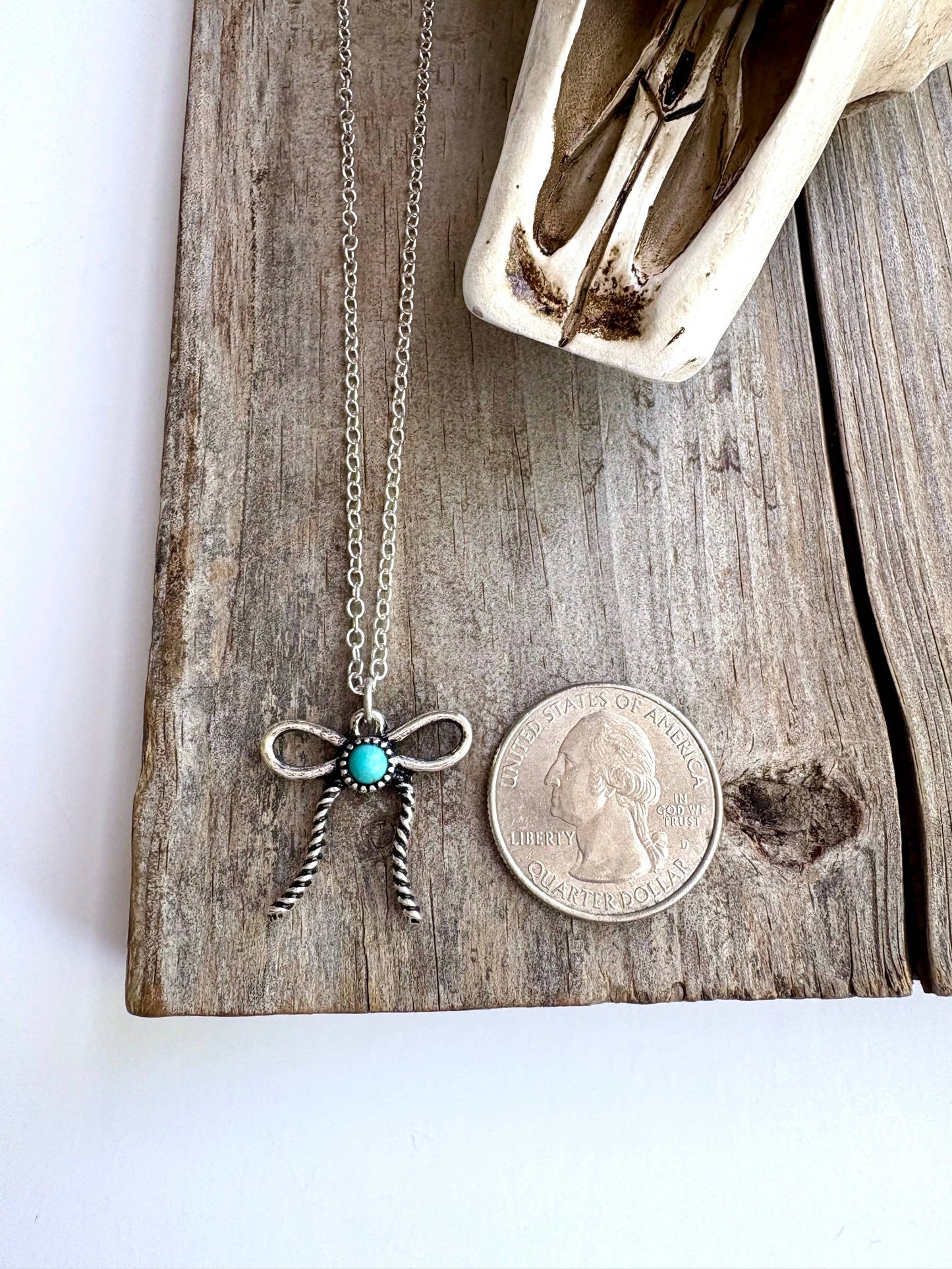 Coquette Pendant Necklace