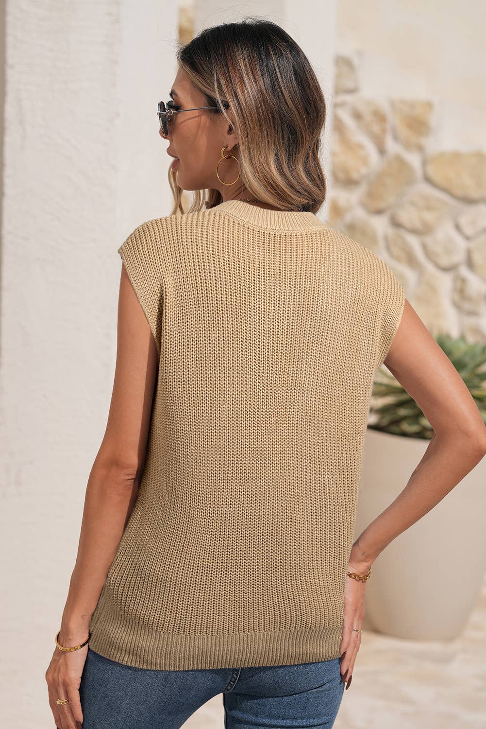 Dixie Sleeveless Sweater