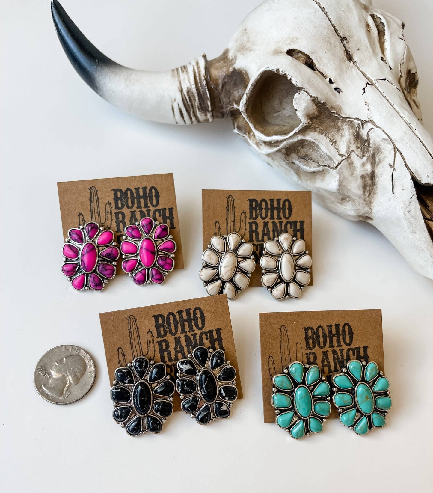 Conch Stud Earrings
