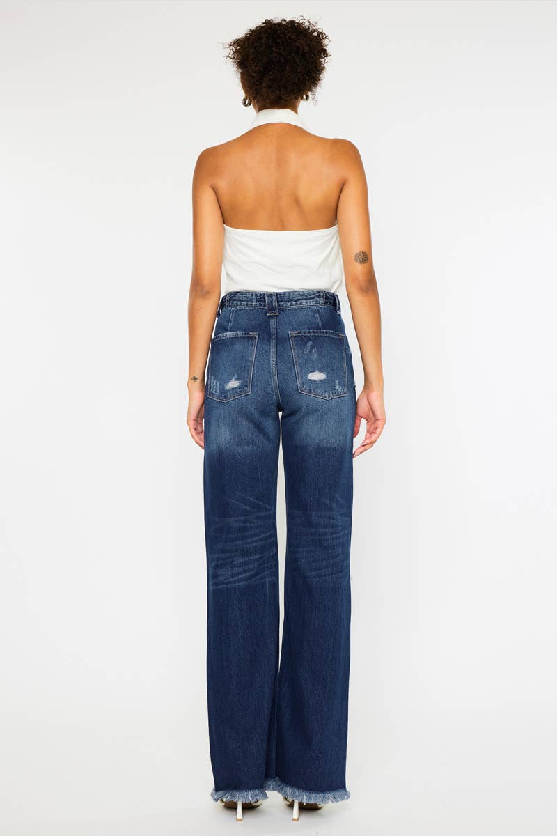 Casey Ultra High Rise Wide Leg Jean