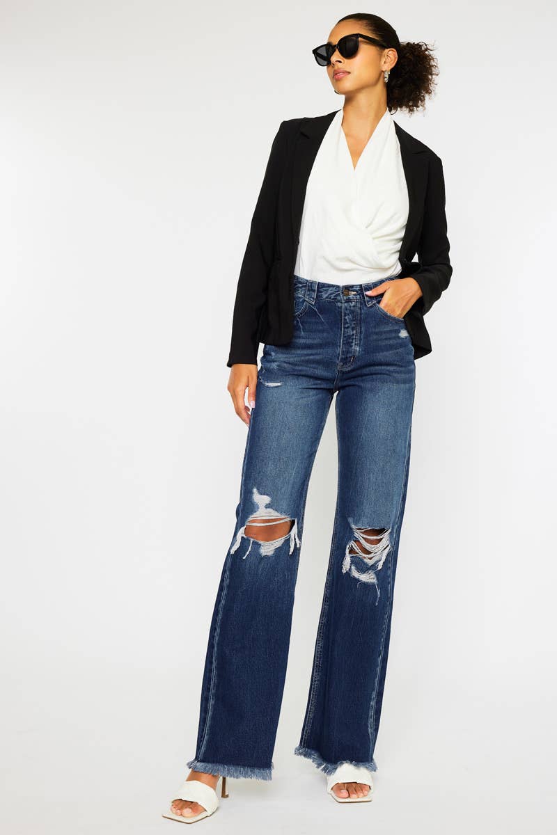 Casey Ultra High Rise Wide Leg Jean