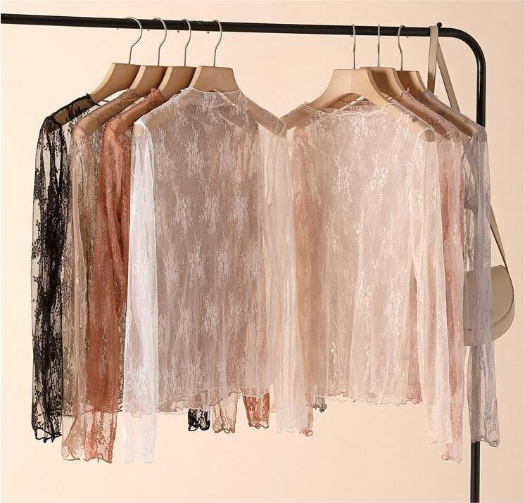 Lacey Mesh Top