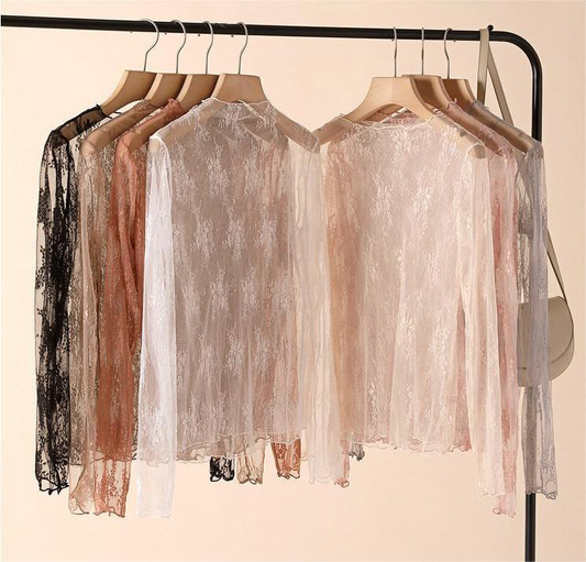 Lacey Mesh Top